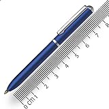 Online Miniatur Dreh-Kugelschreiber Blue mit Metallclip, D1-Standardmine | Mini-Kuli fürs Portemonnaie | 8 cm Länge, passend für Geldbeutel & kleine Taschen für unterwegs | Schreibfarbe schwarz