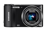 Samsung WB150F Smart-Digitalkamera (14 Megapixel, 18-fach opt. Zoom, 7,6 cm (3 Zoll) Display, bildstabilisiert, Wifi) schwarz