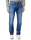 Calvin Klein Jeans Herren Ckj 026 Slim Straight Jeans, Mid Blue, 34W / 32L
