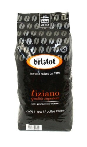 3 x Bristot Kaffee Espresso - Miscela Tiziano, 1000g Bohnen