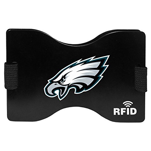 Siskiyou NFL Unisex RFID Geldbörse, Unisex, Sports, schwarz, Einheitsgröße