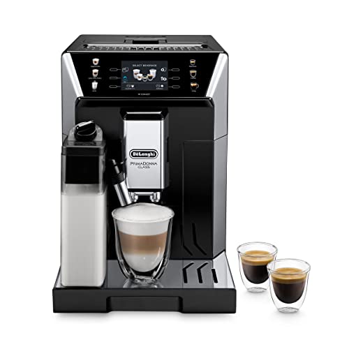 De’Longhi eCAM 550.55. SB Kaffeemaschine, autonom, vollautomatisch, 2 l, Edelstahl Neues Modell schwarz und silberfarben, ECAM550.65.SB