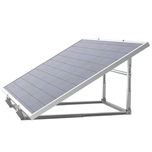 Juskys Montageset Balkonkraftwerk - Solarhalterung - Befestigung Photovoltaik Anlage - Halterung PV Solarständer Solar Ständer Halter Modulträger