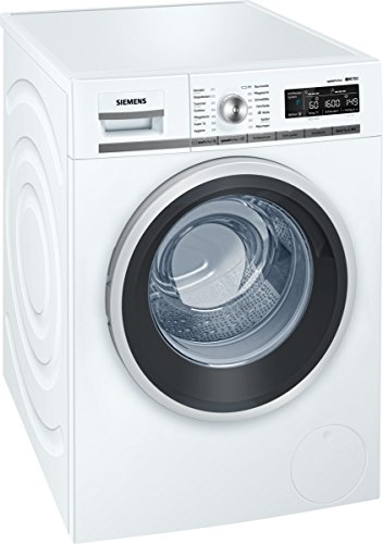 Siemens iQ700 WM16W540 Waschmaschine / 8,00 kg / A+++ / 137 kWh / 1.600 U/min / Schnellwaschprogramm / Nachlegefunktion / aquaStop