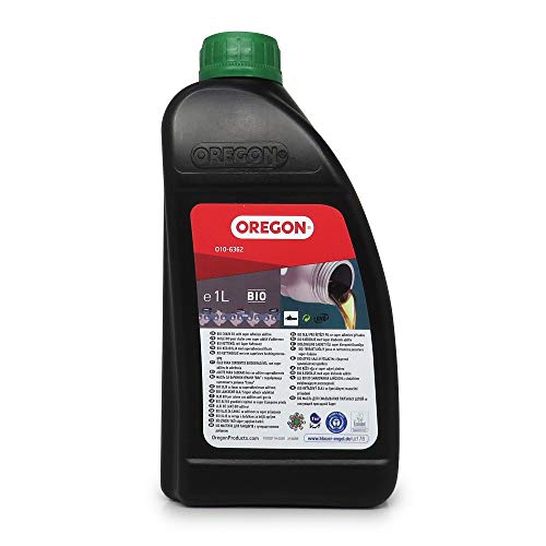 Oregon Bio-Kettenöl, Biologisch abbaubares Schmiermittel für Motorsägen (1-Liter-Flasche)