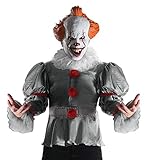 IT (2017 Film) Pennywise Adult Costume, Standard