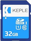 32GB SD Speicherkarte von Keple | High Speed SD Speicher Karte Kompatibel mit Canon IXUS 200, 285, 175, 160, 165, 170, 275 HS PS GS, XC10 DSLR Digital Camera | 32 GB UHS-1 U1 SDHC Card