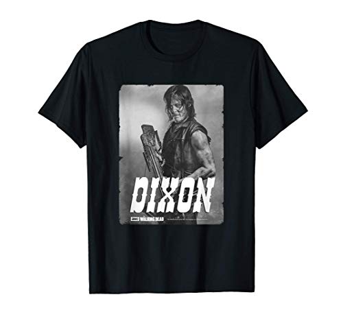 The Walking Dead Daryl Silver Portrait T-Shirt