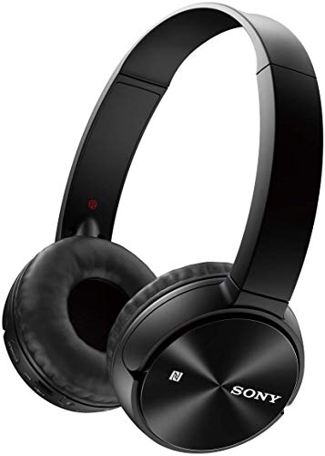 Sony MDR-ZX330BT kabelloser Bluetooth Kopfhörer (bis zu 30h Akku, NFC, faltbares Design, Headset mit Mikrofon für Telefon & PC/Laptop) schwarz