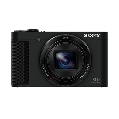 Sony DSC-HX90V Digitalkamera (18,2 MP, 30-fach opt. Zoom, 7,62cm (3,0 Zoll) LCD Display, opt. Bildstabilisator) schwarz