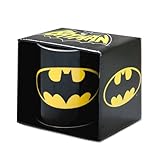 Logoshirt DC Comics - Batman Logo Porzellan Tasse - Kaffeebecher - schwarz - Lizenziertes Originaldesign