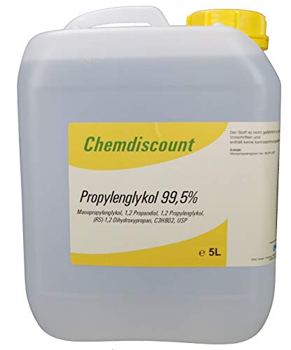 5Liter Propylenglykol 99,5% in Pharmaqualität USP, versandkostenfrei, PG