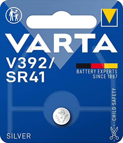 VARTA Batterien Electronics V392 Knopfzelle 1,55V Batterie 1er Pack Knopfzellen in Original 1er Blisterverpackung