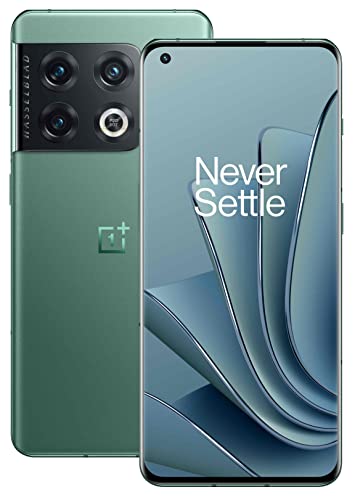 OnePlus 10 Pro 5G 12GB RAM 256GB SIM-freies Smartphone mit Hasselblad-Kamera für Smartphones der 2. Generation - 2 Jahre Garantie - Emerald Forest
