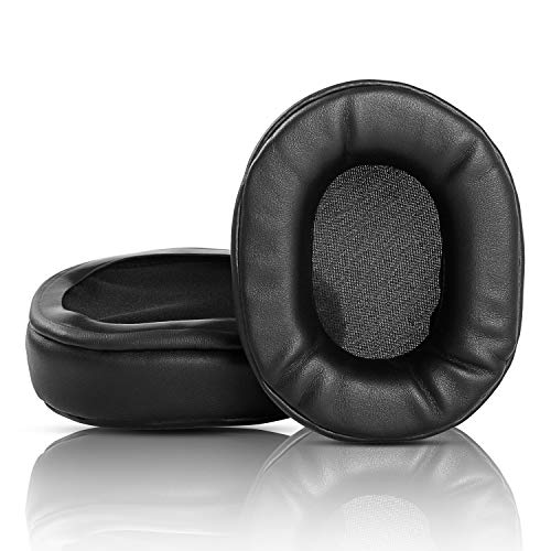 Schwarze Ohrpolster aus Schaumstoff, kompatibel mit Turtle Beach Ear Force Elite 800 Headset