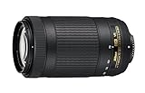 Nikon 20062 AF-P DX Nikkor 70-300mm 1:4.5-6.3G ED VR Objektiv (58 mm Filtergewinde) für Nikon-F-Bajonett schwarz