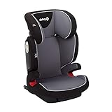 Safety 1st Road Fix-Kindersitz, Gruppe 2/3, praktischer Autositz mit ISOFIX-Installation, höhenverstellbar, nutzbar ab 3 - 12 Jahre, ca. 15 - 36 kg, hot grey (grau), 8765652000