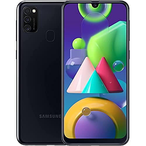 Samsung Galaxy M21 64GB Handy, schwarz, Black, Dual SIM, Android 10