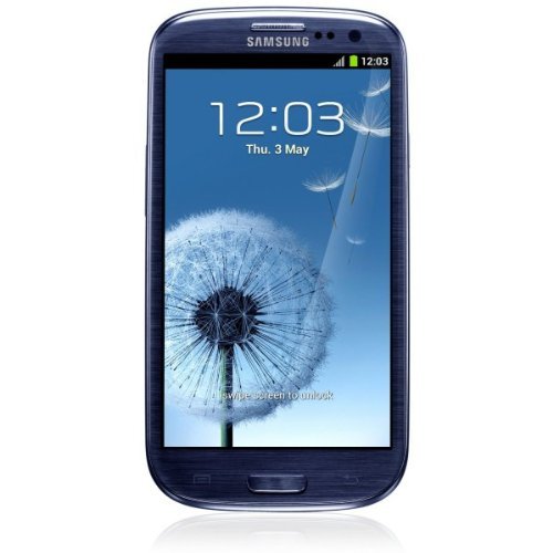 Samsung Galaxy S III i9300 Smartphone (4,8 Zoll (12,2 cm) Touch-Display, 16 GB Speicher, Android 4.0) pebble-blue