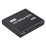 VBESTLIFE 110-240 V Full HD Box Media Player,16 Sprache 1080 P Media Player Box Unterstützung USB MMC RMVB MP3 AVI MKV(EU)
