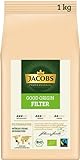 Jacobs Professional Good Origin Filterkaffee, 1kg gemahlener Kaffee, Fairtrade und Bio-zertifiziert, Intensität 3/5