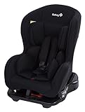Safety 1st Kindersitz Sweet Safe, mitwachsender Autositz der Gruppe 0/1 (0 - 18 kg), weich gepolstert und inkl. 5-Punkt-Gurt, nutzbar ab der Geburt bis ca. 4 Jahre, full black