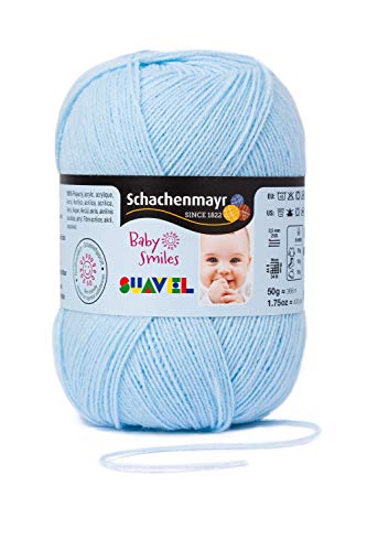 Schachenmayr Suavel, 50G Baby blau Handstrickgarne