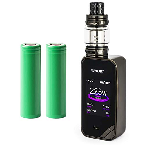 Smok X-Priv Kit inkl. TFV12 Prince (8ml) 5000 mAh E-Zigaretten-Set E-Zigarette Starterset (nikotinfrei) (gunmetal)