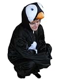 Ikumaal Pinguin-Kostüm, AN46 Gr. M-L, Fasnachts-Kostüme Tier-Kostüme, Pinguin-Kostüme Pinguine als Faschings- Karnevals Fasnachts-Geschenk für Erwachsene