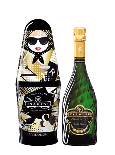 Tsarine Champagner ORIUM Extra Dry mit Geschenkverpackung'Matriochka' (1 x 0.75 l)