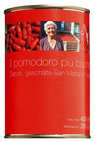 Sarno San Marzano Tomaten Vorteilspack 6 Dosen, ATG 6x260gr