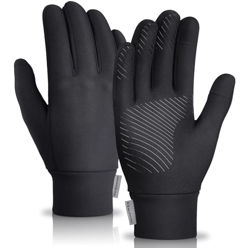 GXCROR Handschuhe Herren Damen Warme Touchscreen Handschuhe Laufhandschuhe Fahrradhandschuhe Winterhandschuhe Sporthandschuhe Radhandschuhe Winter für Outdoor Sport