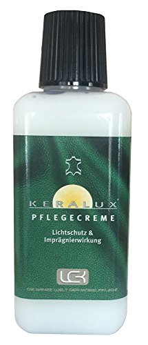 KERALUX Lederpflege Creme 225 ml regenerierende Pflege mit Feuchtigkeit, Rückfettung, Lichtschutz, Antioxidantien. Sehr gut für Longlife Leder geeignet! Von LCK.