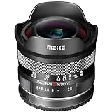 Meike APS-C-Objektiv, 7,5 mm f2,8, für Fujifilm X Mount spiegellose Kamera X-T3 X-H1 X-Pro2 X-E3 X-T1 X-T2 X-T4 X-T10 X-T20 X-T20 X-T2 00 X-A2 X-E2 X-E1 X30 X70 X-A1 XPro1 etc