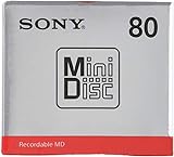 [5 Pcs Set] Sony MD80 Blanko Mini Disc 80 Minuten beschreibbare MD Japan Echtem