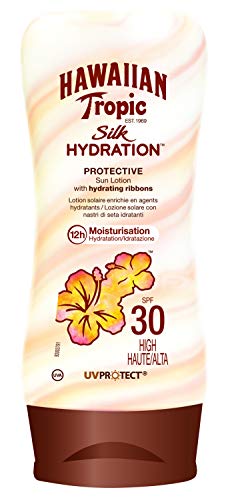 Hawaiian Tropic Silk Hydration Protective Sun Lotion Sonnencreme LSF 30, 180 ml, 1er Pack