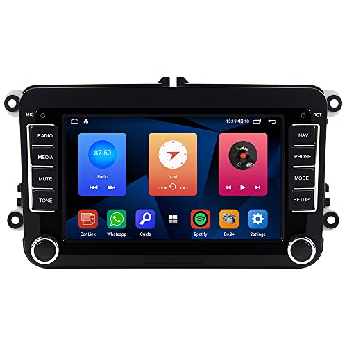 7' Wireless Carplay Android Auto 2+32G GPS Autoradio Navigation Bluetooth DSP für VW Golf 5 6 V VI MK5 Mk6 Passat B6 B7 Touran T5 Polo Caddy Skoda Seat
