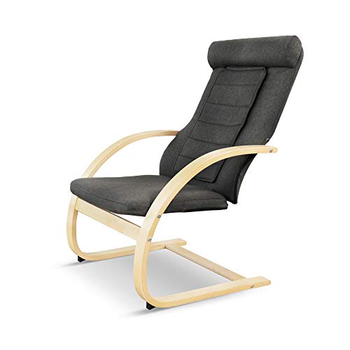 medisana RC 410 Relaxsessel mit Shiatsu-Massagefunktion, Massagestuhl mit Wärmefunktion, Spotmassage, Swing-Sessel mit Wohlfühlfaktor