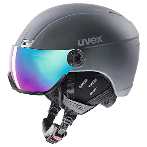 UVEX 400 Visor Style Helmet Titanium Mat Kopfumfang 53-58 2017 Skihelm