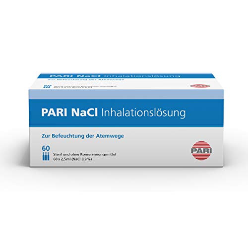 Pari NaCl Inhalationslösung 077G0003, 60 Ampullen | 60 Stück (1er Pack)