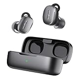 EarFun Free Pro 3 In Ear Bluetooth Kopfhörer mit Geräuschunterdrückung, Hi-Res Audio, Snapdragon Sound, aptX Adaptive, 6 Mikrofone HD Anrufe, Multipoint, 33H Akku, kabelloses Laden, Individueller EQ