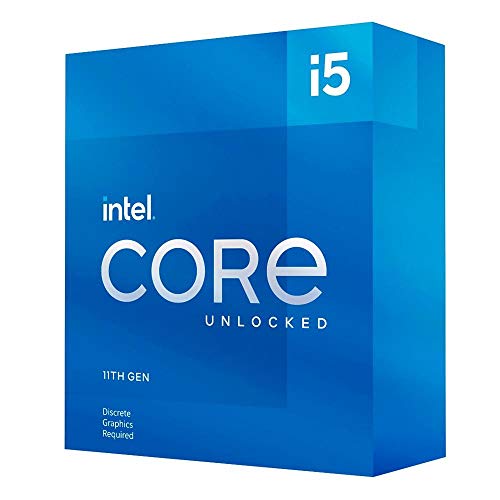 Intel Core i5-11600K 11. Generation Desktop Prozessor (Basistakt: 3.9GHz Tuboboost: 4.9GHz, 6 Kerne, LGA1200) BX8070811600K