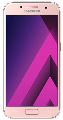 Samsung Galaxy A3 (2017) Smartphone (12,04 cm (4,7 Zoll) Touch-Display, 16 GB Speicher, Android 6.0) peach-cloud