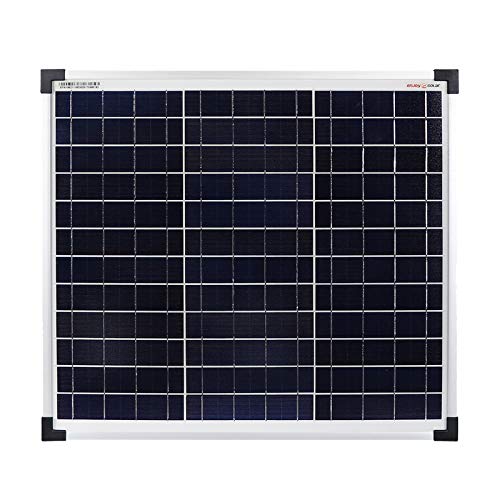 enjoysolar® Poly 30W Solarpanel Polykristallin Solarmodul Solarzelle 12V
