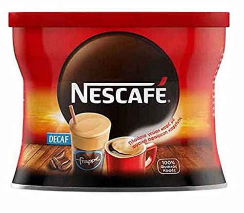 Greek Nescafe Classic Decaf Instant Frappe Coffee 100 gr