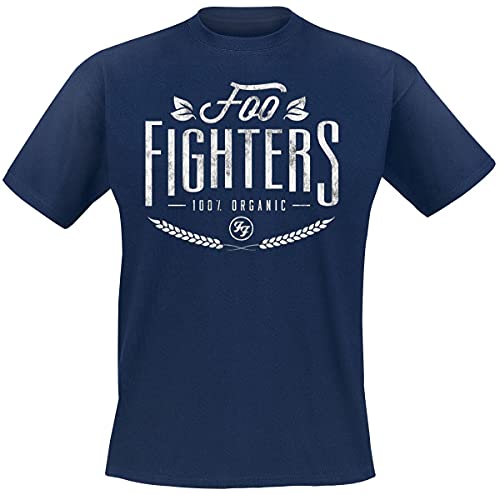 FOO Fighters 100% Organic T-Shirt dunkelblau M