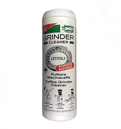 Bio-Kaffeemühlen Reiniger | Grinder Cleaner Crystals | Puly Grind | 405 gr | Made in Italy