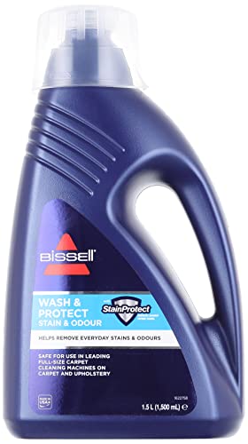 Bissell 1086N Wash&Protect Reinigungsmittel für alle Teppichreiniger/Waschsauger, 1 x 1,5 Liter