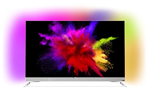 Philips 55POS901F 139 cm (55 Zoll) Fernseher (Ambilight, OLED 4K Ultra HD, Triple Tuner, Android TV)