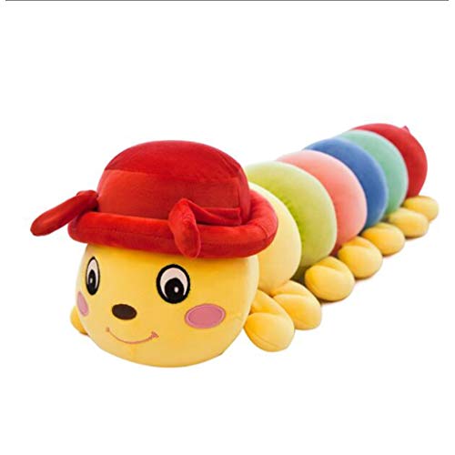 47-B Caterpillar Plüschtier Bett Ornament Lange Schlafkissen Schönes Haustier Spielzeug for Kinder (Size : 100cm)